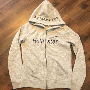 Hollister Zip Up Hoodie